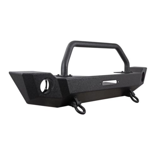 Első lökhárító acél fekete Jeep Wrangler JL 18-  TÜV