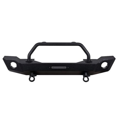 Első lökhárító acél fekete Jeep Wrangler JL 18-  TÜV