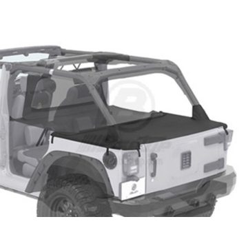   Duster Csomagtér fedél Jeep Wrangler JK 07- 4-Ajtós Black Diamond 90031-35