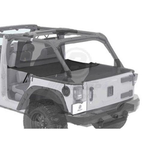 Duster Csomagtér fedélverlängerung Jeep Wrangler JK 07- 4-Ajtós Black Diamond, Bestop 90034-35
