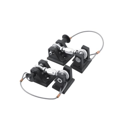 Motorháztető zár szett fekete Jeep Wrangler JL and Gladiator JT 18- Drake DV8 Offroad D-JL-190001-K 