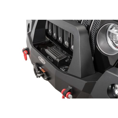 Első lökhárító starr   és Csörlő lemez Jeep Wrangler JL 18- Rock-Slide Engineering FB-F-100-JL Rigid elsőBumper with Bullbar & Winch Plate for 18- Wrangler JL