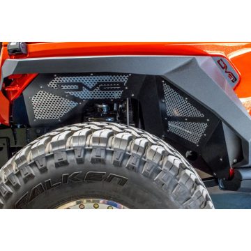   Belső sárvédő  első  fekete Jeep Wrangler JL 18- DV8 Offroad INFEND-03FB 