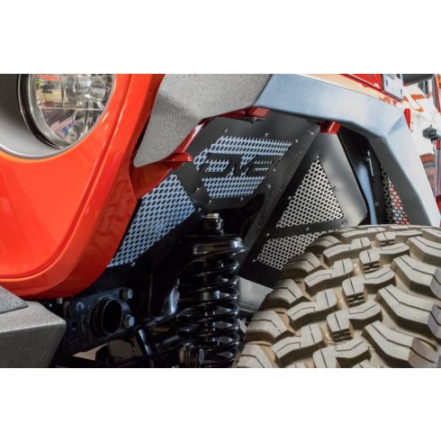 Belső sárvédő  első  fekete Jeep Wrangler JL 18- DV8 Offroad INFEND-03FB 