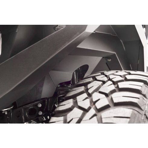 Belső sárvédő  első acél fekete Jeep Wrangler JL 18- Fab Fours JL1002-1 első