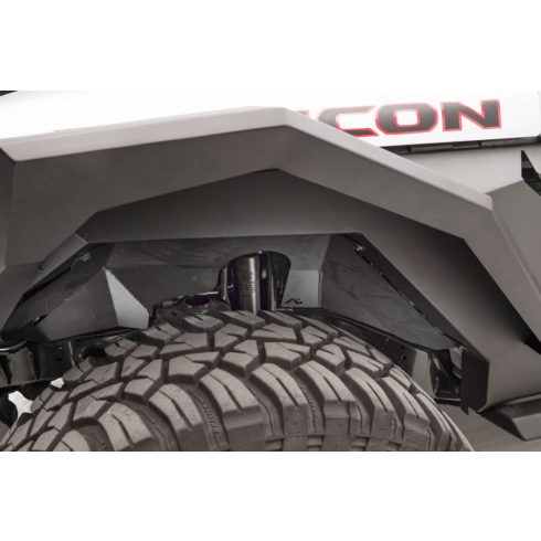 Belső sárvédő  első acél fekete Jeep Wrangler JL 18- Fab Fours JL1002-1 első