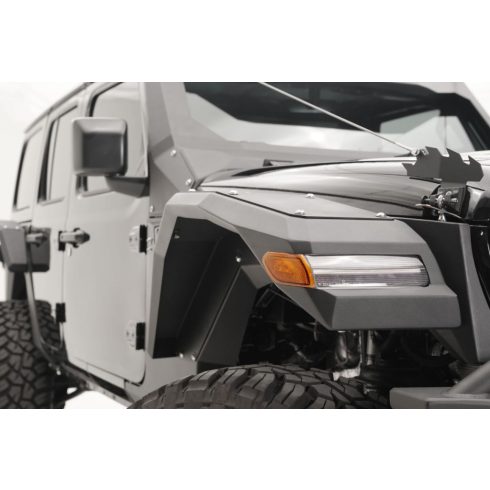 Sárvédő  első fekete Off-Road Look Jeep Wrangler JL 18- Fab Fours JL2006-1 