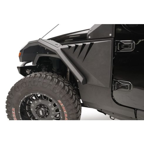 Sárvédő  első fekete Off-Road Look Jeep Wrangler JL 18- Fab Fours JL2006-1 