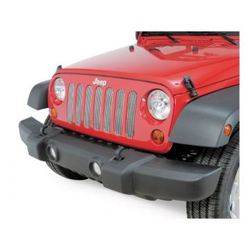   Hűtőrács megjelenés Drake  Inserts Aluminium Jeep Wrangler JK ab BJ 07 JP-190008-BRUSH
