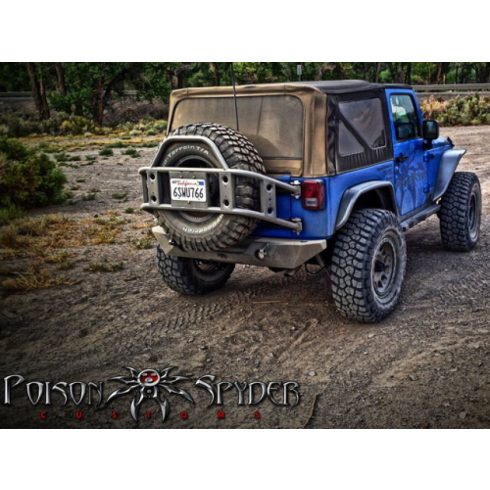 Pótkerék Tartók Mounted Jeep Wrangler JK 07-18 Poison Spyder PS1713010