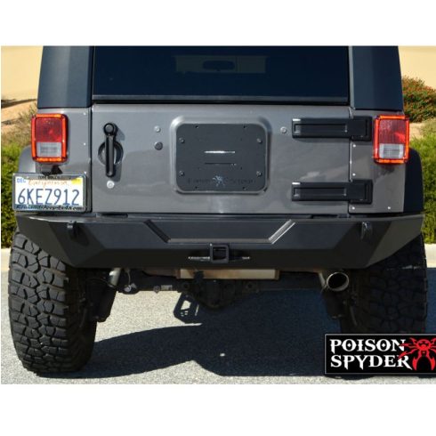 Hátsó lökhárító Rock Pótkerék Tartók breite Version Jeep Wrangler JK 07-18 Poison Spyder PS1762040-D 