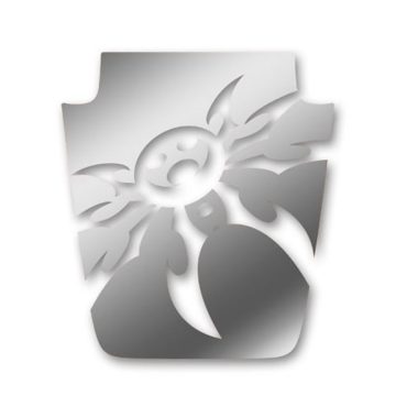   Motorháztető Dekoráció ezüst Jeep Wrangler TJ 96-06 Poison Spyder PS5114010-S