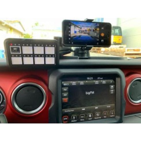 RAM Mount Smartphone tartó Jeep Wrangler JK  JL universal sPOD