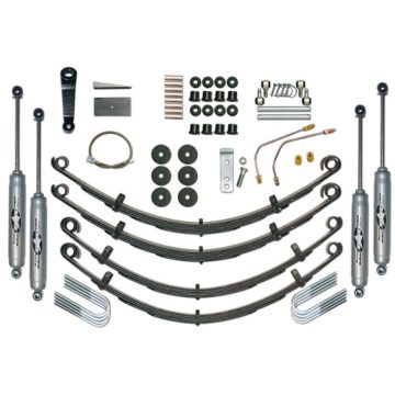   Futómű Standard System +4"=100mm Jeep Wrangler YJ 87-95 Lengéscsillapító RXJ TÜV RE5515RXJ