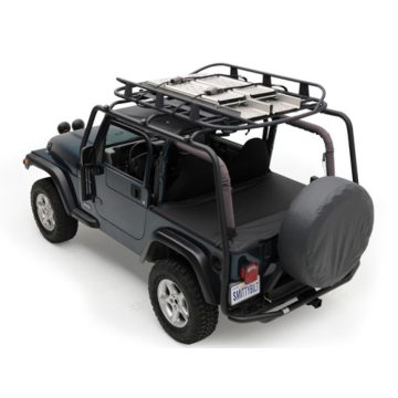   Tetőcsomagtartó fekete Jeep Wrangler TJ 96-06 Smittybilt SB76713 