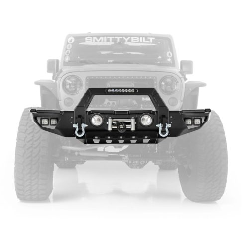 Első lökhárító  Stryker full width Jeep Wrangler JK 07-18 JL 18- Smittybilt SB76730 Stryker Bumper full width front