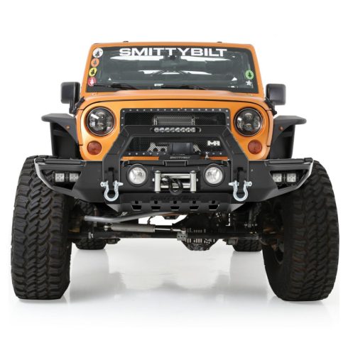 Első lökhárító  Stryker full width Jeep Wrangler JK 07-18 JL 18- Smittybilt SB76730 Stryker Bumper full width front