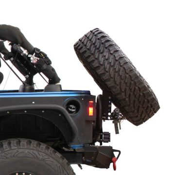   Pótkerék tartozék Adapter XRC Slant Jeep Wrangler JK 07-18 Smittybilt SB76857-05