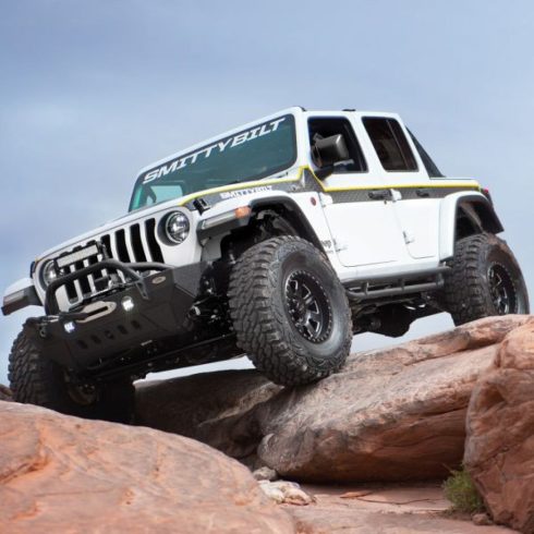 Oldalvédelem SRC Jeep Wrangler JL 18- 4-Ajtó Smittybilt SB77634