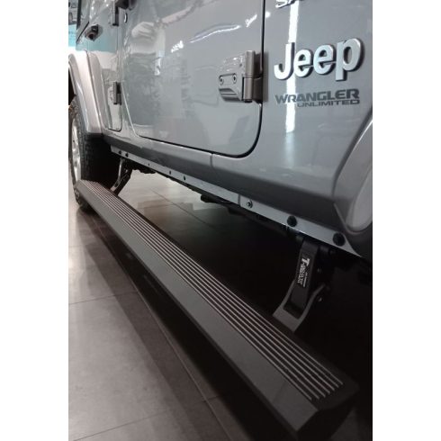 Elektromos fellépő pár Jeep Wrangler JL 4 ajtó 2018- T-Max Powerboard TMPST01-0430