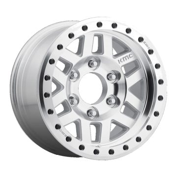   Felni Machete KMC XD228 8,5x17 5x127 ET0  ezüst poliert Racing s Jeep Wrangler JK  JL ab 07 Buggy s XD22878550500 