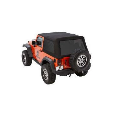   Puhatető Trektop NX Glide Black Diamond Jeep Wrangler JK 07-18 2 ajtó /Bestop 54922-35