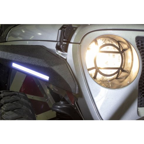 Lámpavédő készlet Jeep Wrangler JL 18- Gladiator JT 20- Fishbone Offroad FB21120 fényszóróvédő 18- Jeep Wrangler JL-hez
