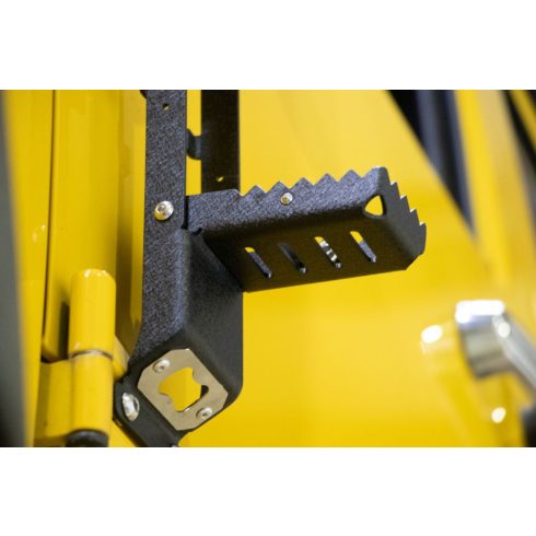 Bejárati lépcsőfok futódeszka belépési segédeszköz Jeep Wrangler JK JL Gladiator 07- Fishbone Offroad FB21237 Ajtóra szerelhető lépcső 07-Je
