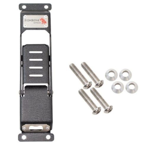 Bejárati lépcsőfok futódeszka belépési segédeszköz Jeep Wrangler JK JL Gladiator 07- Fishbone Offroad FB21237 Ajtóra szerelhető lépcső 07-Je