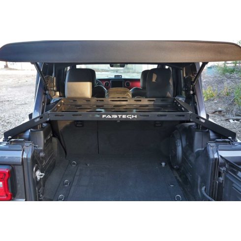 Csomagtartó kosár a csomagtartóhoz Jeep Wrangler JL 18- 4 ajtós, keménytetős Fabtech FTS24211 belső csomagtartó a 18-19 Jeep Wrang számára