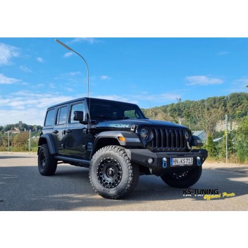 1 gumiabroncs és alumínium felni KMC 8,5 x 17 fekete KM529 Holeshot Jeep Wrangler JL | Gladiátor JT 315/70R17 BFG KO2 gumikkal