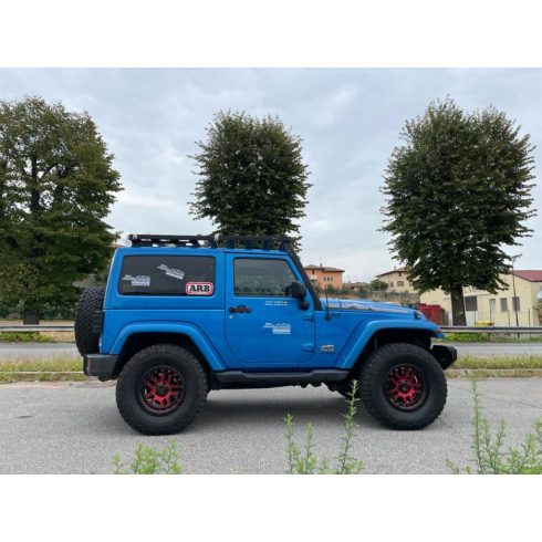 Alumínium felni 8,5 x 17 ET +18 KMC KM540 RECON fekete piros Jeep KM54078550918 Fényes FEKETE PIROS TÜV-vel