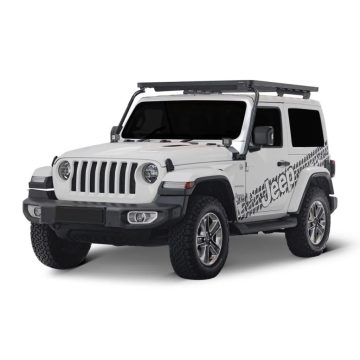   Tetőcsomagtartó készlet Slimline II Extreme Jeep Wrangler JL 2 ajtós Mojave / Diesel 2018- KRJW025TBP