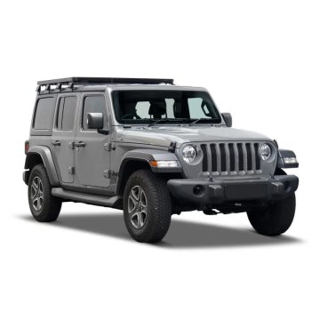   Tetőcsomagtartó készlet Slimline ll 1/2 Jeep Wrangler JL 18- 4 ajtós első futómű KRJW030TB