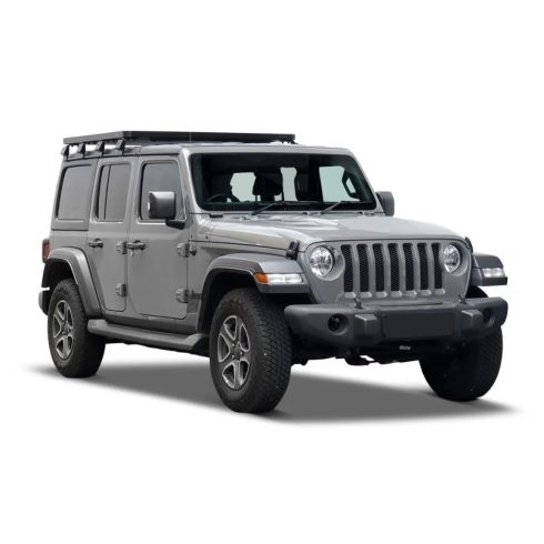 Tetőcsomagtartó készlet Slimline ll 1/2 Jeep Wrangler JL 18- 4 ajtós első futómű KRJW030TB