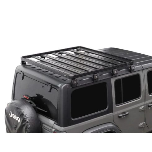 Tetőcsomagtartó készlet Slimline ll 1/2 Jeep Wrangler JL 18- 4 ajtós első futómű KRJW030TB