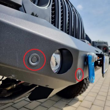   PDC érzékelő aljzatok Jeep Wrangler JL 2018- / Jeep Gladiatror JT első készlet=6 db