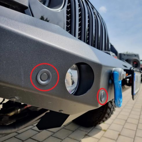 PDC érzékelő aljzatok Jeep Wrangler JL 2018- / Jeep Gladiatror JT első készlet=6 db