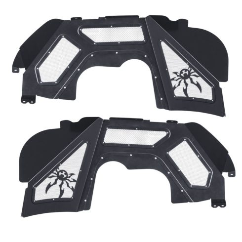 Belső sárvédő szellőztetett fekete Jeep Wrangler JL 18- Gladiator JT 20- Poison Spyder PS1902980VP1