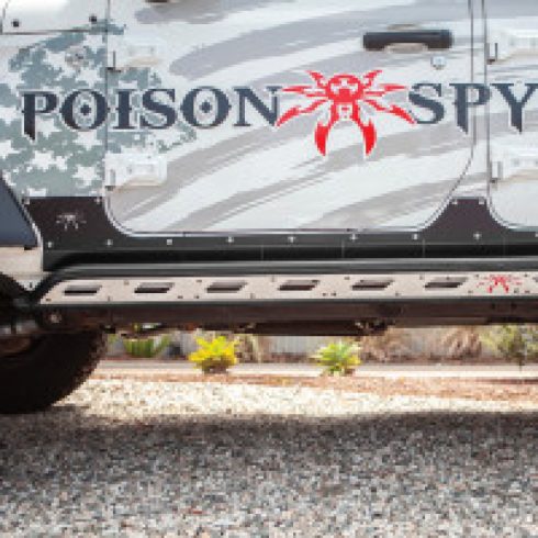 Oldaltervezés Jeep Wrangler JL 4 ajtós Poison Spyder Rocker Skin