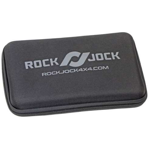 Gumiabroncsnyomás-mérő gumiabroncs-felfújási egység légmérő gyorskioldó funkcióval Folyadékkal töltött ROCK JOCK RJ-560200-101 Elite Analog Defl