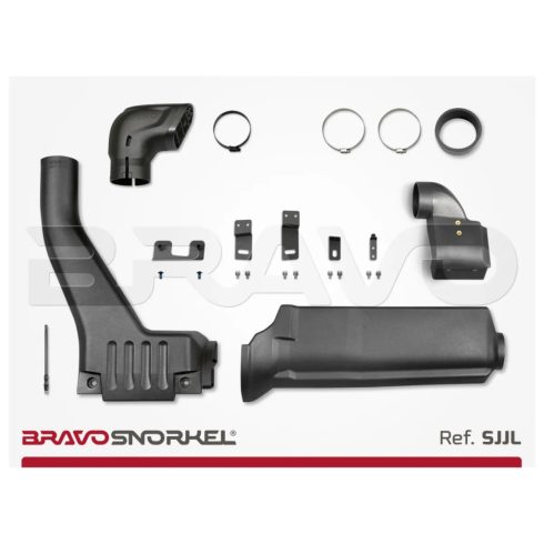 Bravo légzőcső Jeep Wrangler JL és Gladiator JT számára 2018-tól-