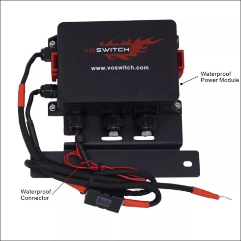 Kapcsolópanel fogantyú 4 kapcsolóval komplett készlet Wrangler JL | Gladiátor JT | VSJL400